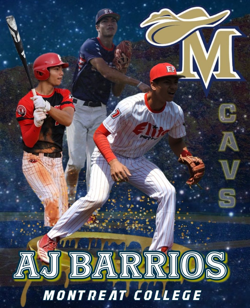 USA Prime South Florida (@usaprimesoflo) on Twitter photo We would like to congratulate 22' <a href="/AJ_Barrios4217/">AJ Barrios</a> on his commitment to <a href="/MontreatCavBase/">Montreat College Baseball</a>. We wish you nothing but the best of luck as you continue your academic and athletic career at Montreat. First class young man. Very much deserved! #epfam #montreat #cavaliers #cavclan We would like to congratulate 22' <a href="/AJ_Barrios4217/">AJ Barrios</a> on his commitment to <a href="/MontreatCavBase/">Montreat College Baseball</a>. We wish you nothing but the best of luck as you continue your academic and athletic career at Montreat. First class young man. Very much deserved! #epfam #montreat #cavaliers #cavclan