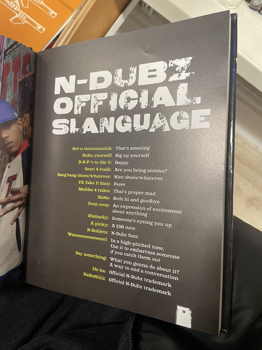 I am obsessed with this N-Dubz “slanguage”, and them attempting to trademark the onomatopoeia of someone laughing