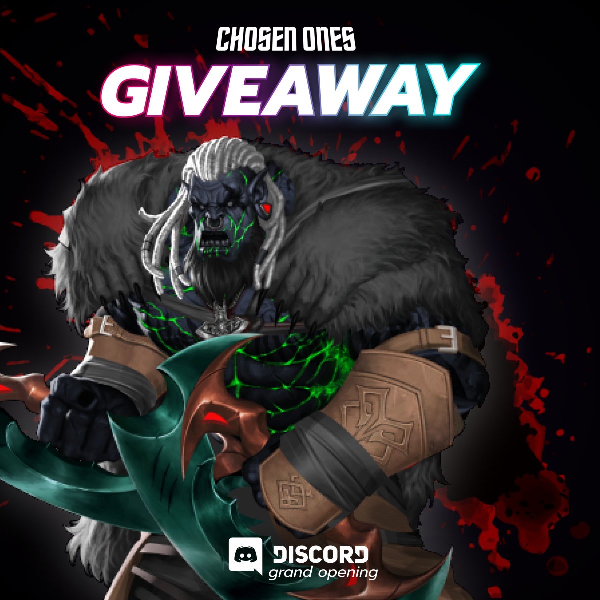 ONLY 12 HOURS LEFT!
$500 | 50 Whitelist giveaway

follow <a href="/Chosenonesnft/">Chosen Ones NFT</a> 
like and rt
join discord.gg/chosenones

#chosenones #nft #nftgiveaway #gaming #crypto
