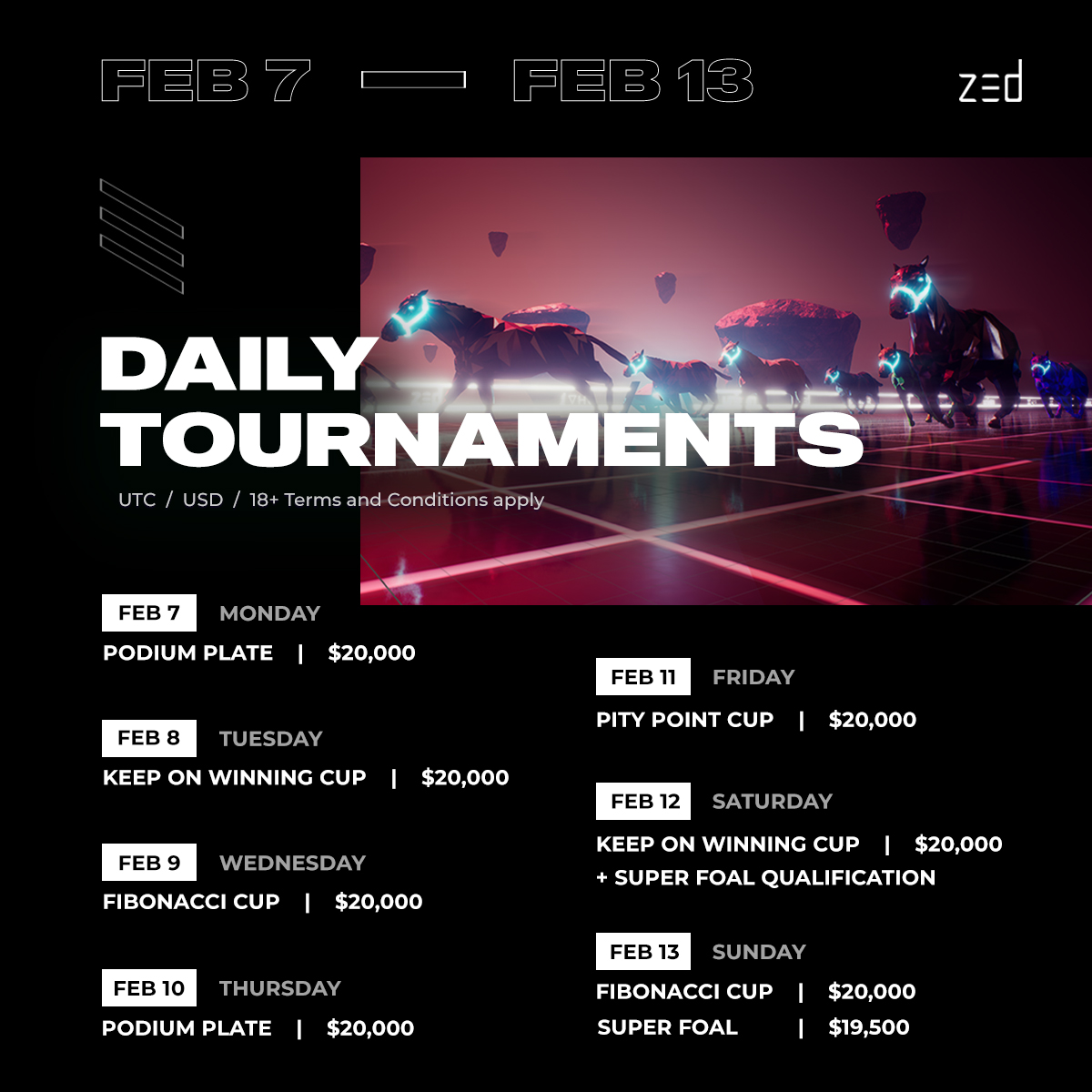 zed_champions's tweet photo. Daily tournaments have arrived. Who's ready?

Learn more: https://t.co/2tigvJejkZ https://t.co/hHOqKyXFYF