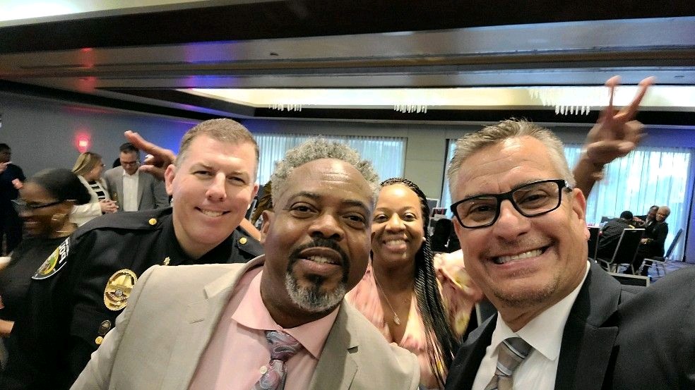 NMBPD staff spending quality time with young ladies at our annual PAL dance. Making positive impacts. Building future female leaders. These young ladies are incredible.