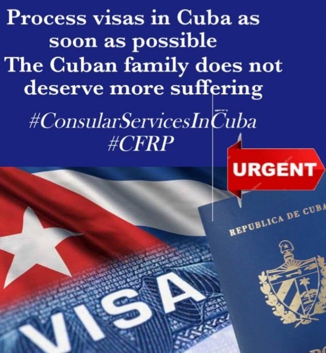 maryond2's tweet photo. We hope to see the incorporation of the staff in the Embassy very soon so that they begin to work in the restoration of the consular services in Havana. #consularservicesincuba #InterviewsInHavana #CFRP @POTUS @USEmbCuba https://t.co/wSuQOFBBI9