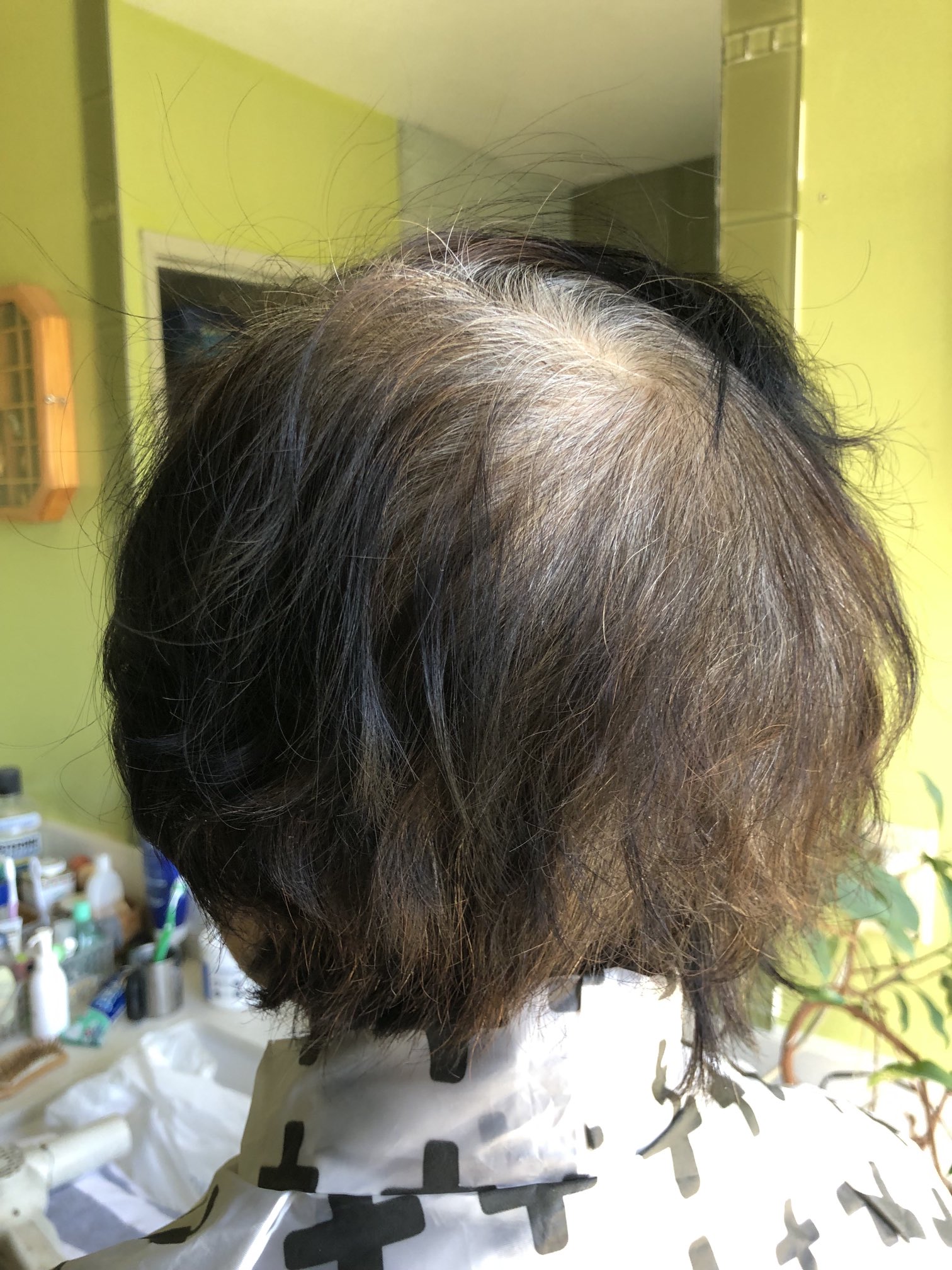 Color oops on black hair deals