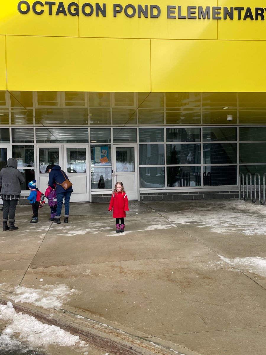 CaraPower5's tweet image. This little angel is so excited to head back to @OctagonPond  for her second kinderstart session on Friday! She’s proud as a peacock to be visiting her “big girl school” 🥰 #newlearner #classof2035