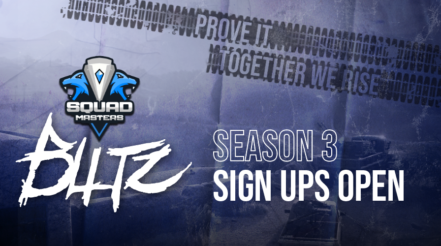 TheOfficialSqu4's tweet photo. Another Season of @JoinSquad Masters Blitz is around the corner with 🔥

- 20v20 team sizes
- 8 to 16 teams
- No Mortars
- Custom Layers

Join our discord for more information and for the latest announcements: https://t.co/qYhXOBudp0

#Squad #SquadMastersBlitz https://t.co/wscOvxhorw