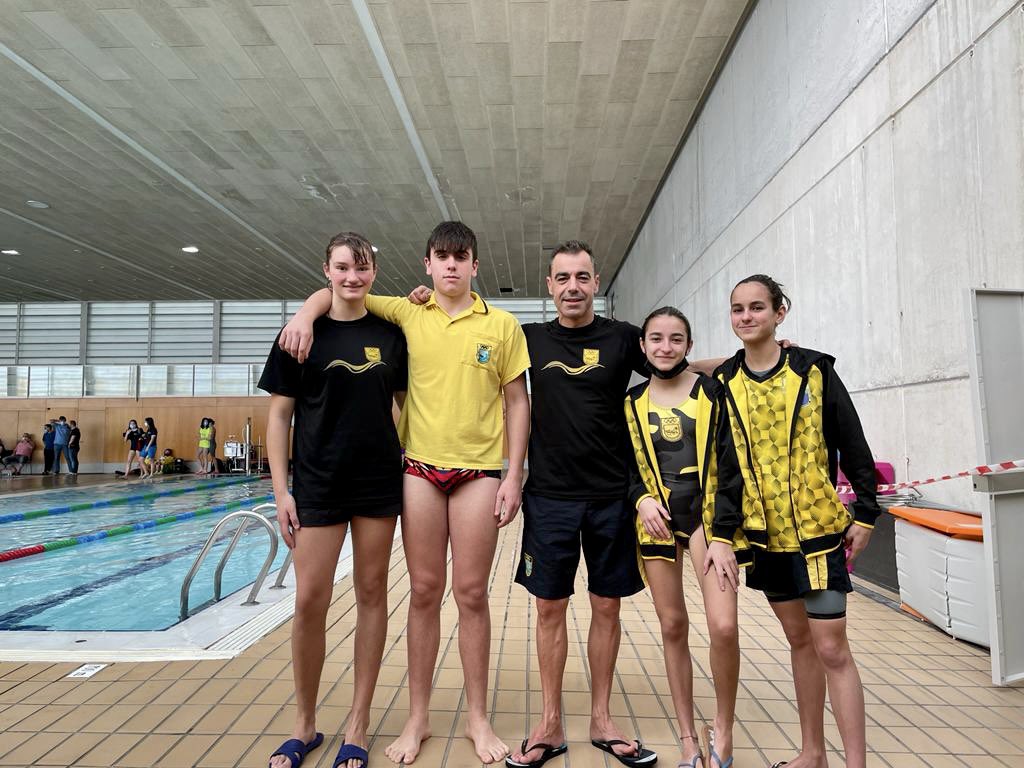CNBarakaldo's tweet image. Finalizado el CAMPEONATO DE BIZKAIA DE INVIERNO ¡¡enhorabuena!! a todo el equipo
Aimar Cabrera 🥇🥇🥇🥇: 50, 100, 200 y 400 libre, 
Delia Rodriguez 🥇🥇🥇: 50, 100 y 200 libre, 🥈en 100 M, 
Leire Torrubia 🥉 en 50 libre.
 #winnerman #justmybody  #comoseentrenasecompite #barakaldo