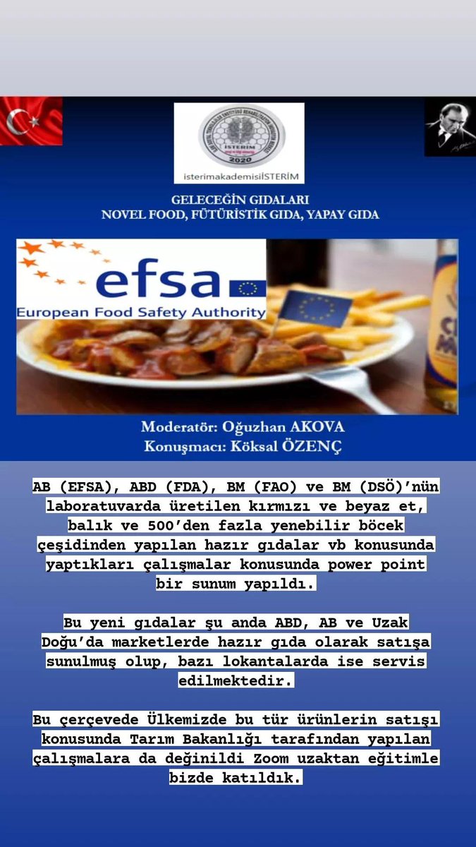 ak14561m's tweet image. #Geleceğingıdaları 
#yapaygıda #böcekler #tarım #hayvancılık #Sürkap 
#Kiskad