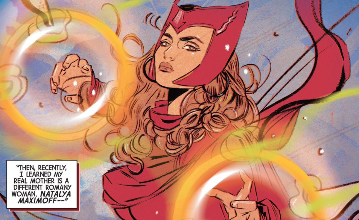 the women of marvel on X: wanda maximoff  scarlet witch (2015-2017) #8   / X