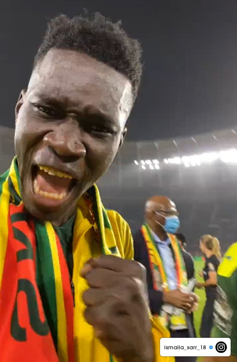Proud of you, Ismaïla! 👊🇸🇳