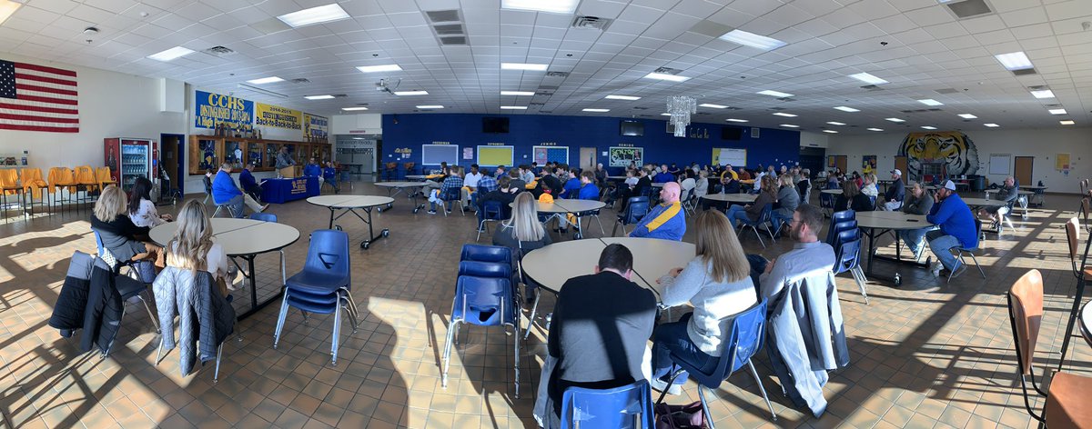 Caldwell County football banquet today. Lots of photos later at YourSportsEdge.com.