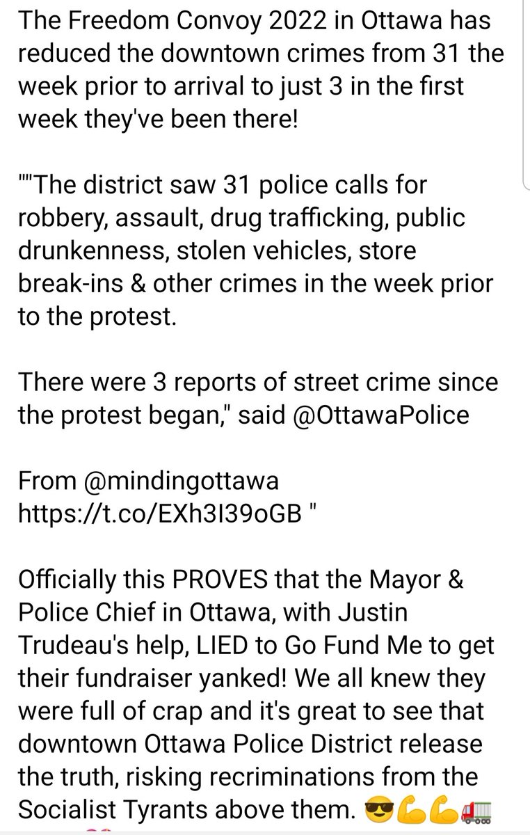worriedcanada's tweet photo. @globeandmail Lies lies lies. #liberallies crime has actually gone down now that they are there #TrudeauMustResign #TrudeauIsNotFitForOffice #TrudeauworstPMever #TrudeauFailedCanada https://t.co/6CkFvAgxZp