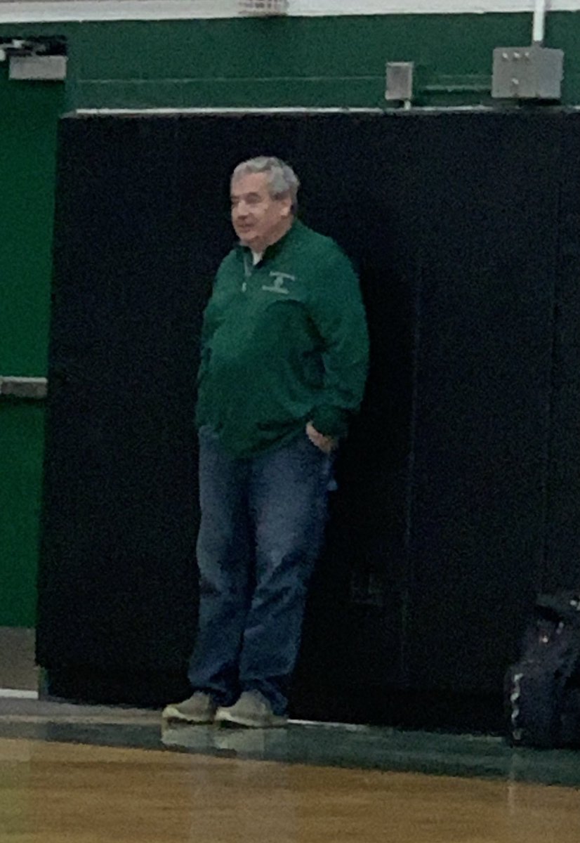 RumblNTheJungle's tweet photo. In between games at the Battle, let’s take this chance to shout out a sponsor of the event, Wil-San farms owner Bill Besancon. Legend has it he has made and taken the most 3 pointers in the Berkey Field house. https://t.co/OarqxGiIhq