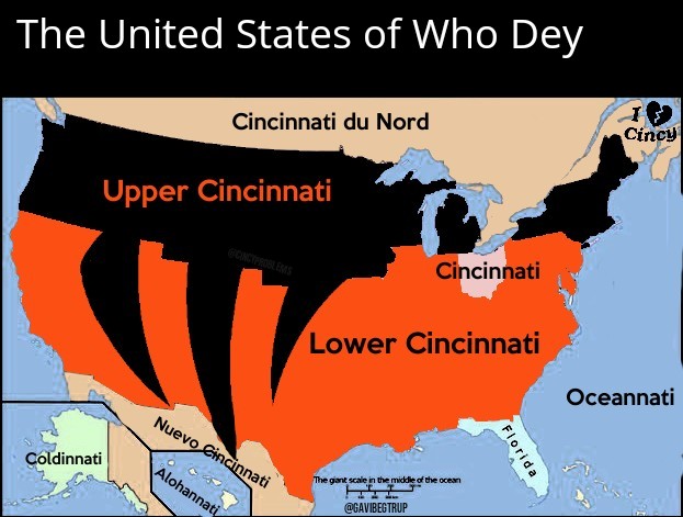 CincyProblems's tweet photo. Bengals fans are taking over. #RuleItAll https://t.co/soy3bpIXcs