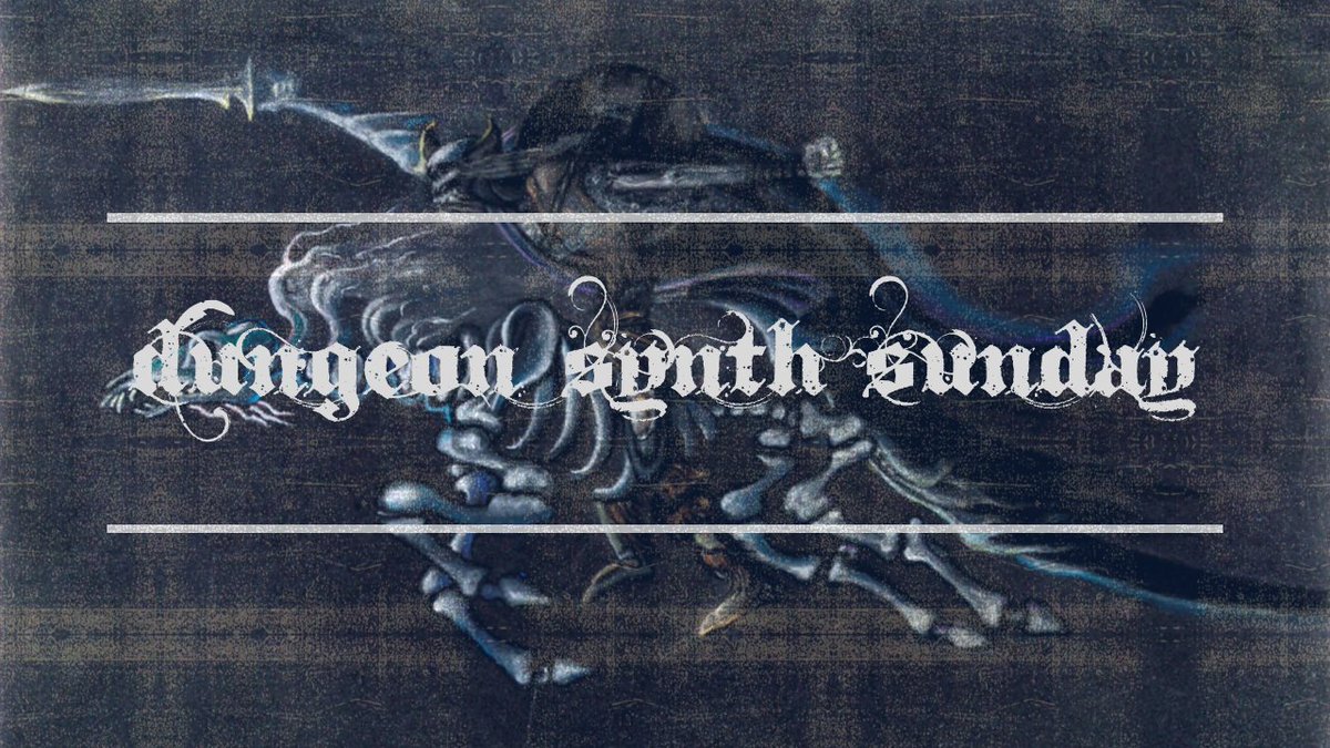 OvOrder's tweet image. in Dungeon Synth Sunday today we had:

- Darkened fantasy tales from the lo-fi Owlens
- Haunting crepuscular old school melodies of Royaume des Brumes
- Cinematic deep space dark ambient from Obsidian Relic

Check them all on the channel:

youtube.com/orderovtheblac…