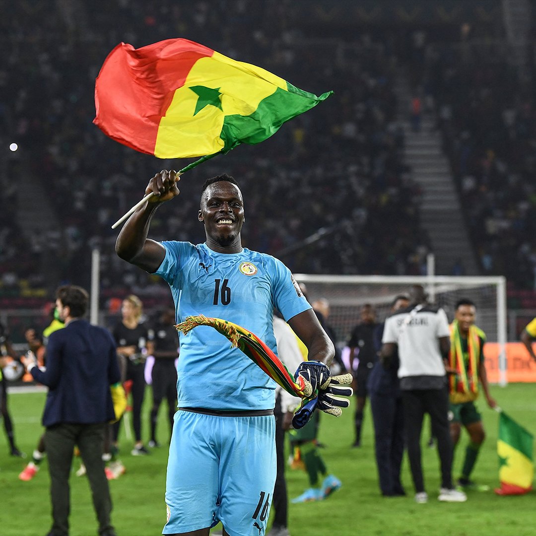 Congratulations Mendy and Senegal for the #AFCON2021