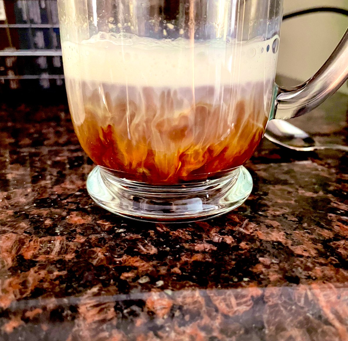 NostalgiaNorth's tweet photo. Wife picked up an Nespresso machine today and I couldn’t love it more! @Nespresso @NespressoCA @NespressoUSA let the crazy times begin! (We have 3 kids, 2 are under 2 and one is a new born) 😅😅 #nespresso #Nespressovertuonext #vertuonext #CoffeeTime #espresso https://t.co/tctsfgxczi