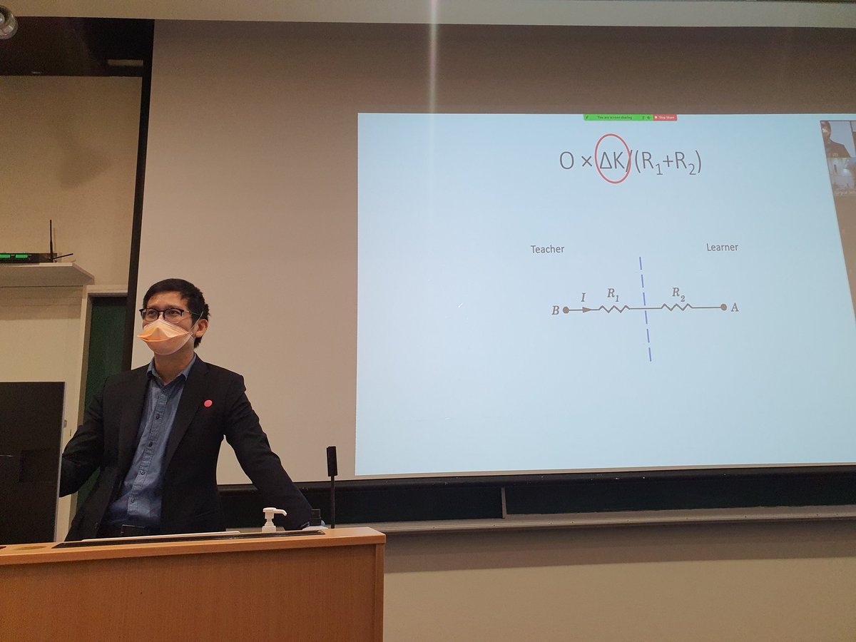 WestmeadSurgery's tweet photo. Anyone seen orientation slides like this? A/Prof @tcypang explains barriers to transfer of knowledge from teacher to learner. O=opportunity. dK=knowledge gradient. R1=barriers on part of the teacher. R2=barriers on part of the learner. Welcome to our new SRMOs and Registrars! https://t.co/YO5jVEvOhu