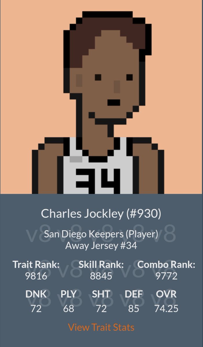 Tonight, we are highlighting #Ballerz 930 (Charles Jockley), who was purchased by <a href="/stallionjockey/">stallionjockey</a> in DFW.

Charles best quality is his defense with an 85 rating. We are happy to have him on the team!

#SanDiegoKeepers #BallerzNation #BallerzFollowBallerz #onFlow