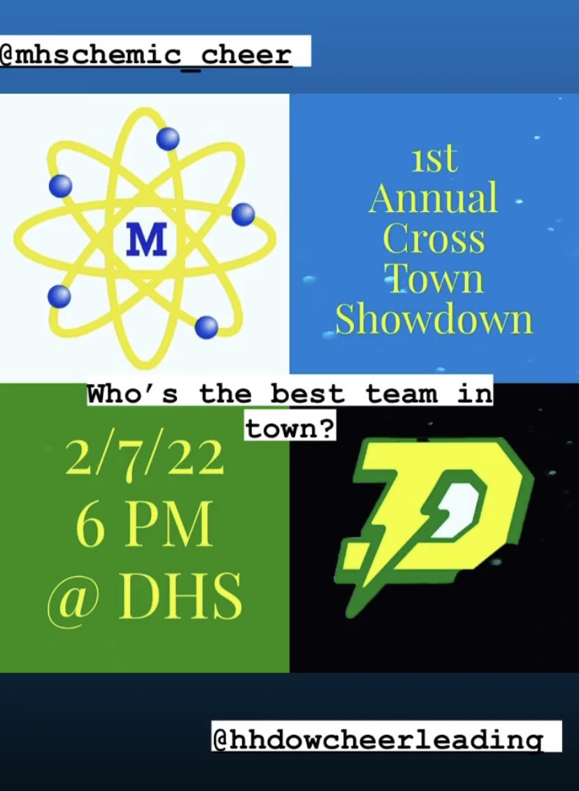 Midland Chemic Cheer 💙💛 tweet media