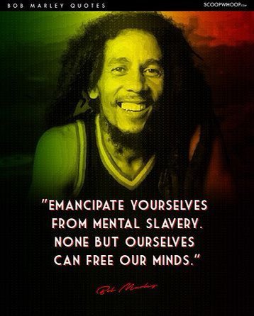 Happy birthday Bob Marley      