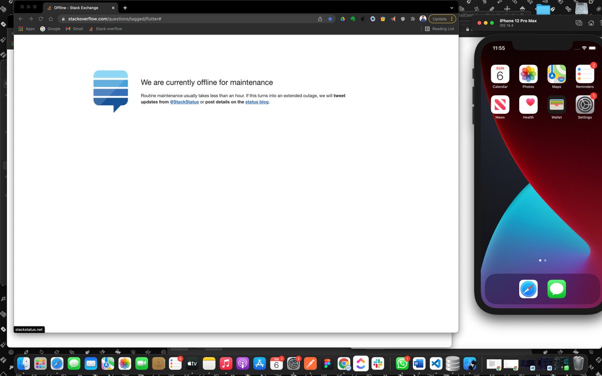Isah_Dev's tweet image. #stackoverflow #stackoverflowdown time to find a new job 😅
