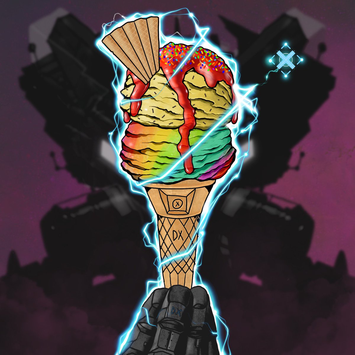 ICEXPERT1111's tweet photo. Huge shoutout to @DroidINX, @T1mberCrypto and @XbetStellarbets team I couldn’t be happier with the NFT’s I received forever humble!!! #ICECREAM https://t.co/j9R4uKDiFB