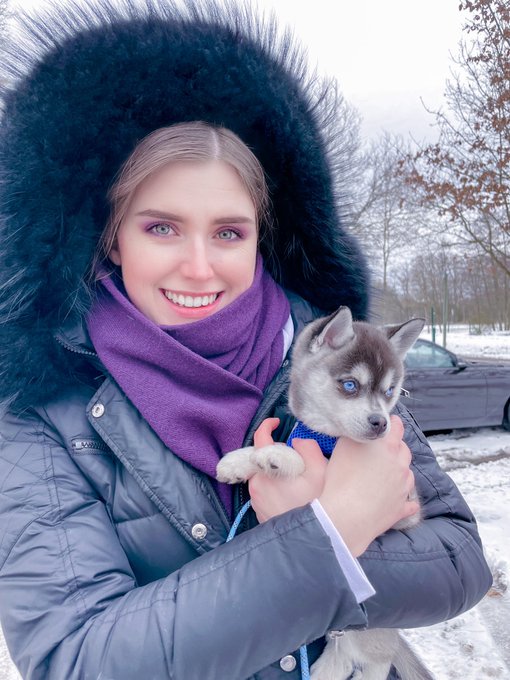 1 pic. It’s exactly a year ago today that I drove down to Germany to pick up Kylo ? Look how small he