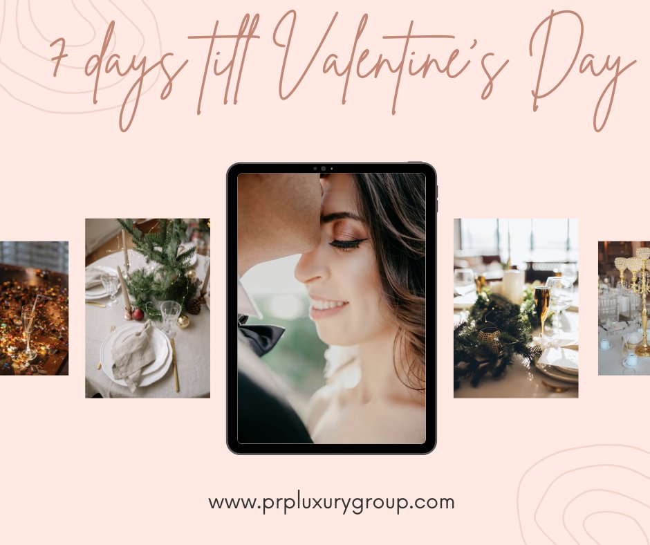 prpluxurygroup's tweet photo. Let the count down begin! 7 days till Valentine's Day!
#weddingplanner #weddingcoordinator #weddingplan #dallasweddings #dallasweddingplanner #dfwweddingplanner #luxuryweddings #weddingflowers #springbouquets #springflowers #weddinginspo #ValentinesDay https://t.co/N6PQjZ61Ry