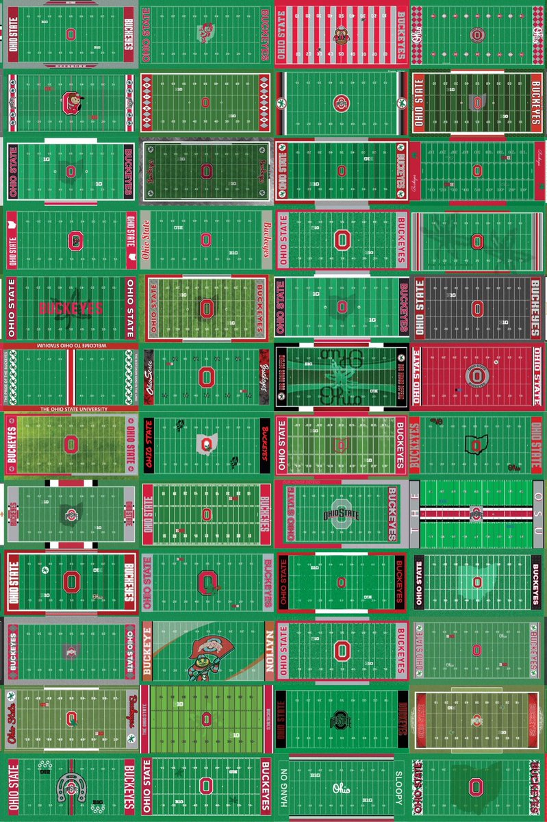 🔜🏟 coming soon: the 𝗻𝗲𝘄 Ohio Stadium field turf design — inspired by 𝗬𝗢𝗨 THE BEST FANS IN THE LAND!

#GoBucks