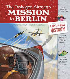 sickneale's tweet photo. Hale County Middle School BHM Book of the Day (MyON):

The Tuskegee Airmen's Mission to Berlin by @tktroupe

#bhm #blackhistorymonth #ThomasKingsleyTroupe #HCMS #HaleCountyMiddleSchool https://t.co/Wu6WB6tyeu