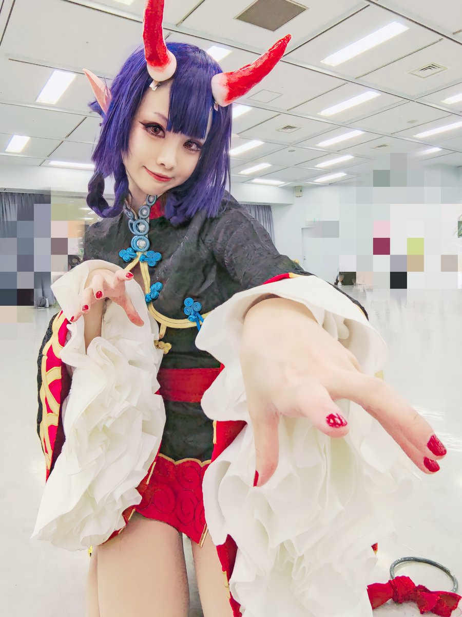 フルセット・木簡靴ウィッグ付】コスプレ fate FGO 酒呑童子