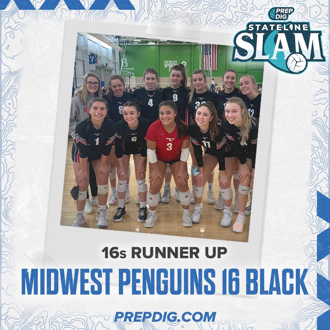 PrepDigEvents's tweet photo. 🏆 𝗖𝗛𝗔𝗠𝗣𝗜𝗢𝗡𝗦 🏆

Wisconsin Blaze goes home with the 16s Championship Title! 

Midwest Penguins finishes in 2nd!🥈 

Congrats ladies!

#PDStatelineSlam https://t.co/RcPEQoxlR2