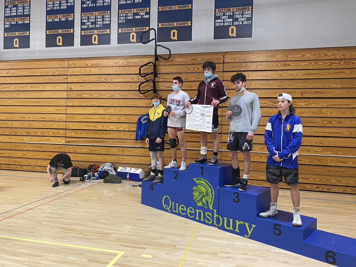 Jamie Bartlett takes 4th at the B’s and is headed to Section 2 championships!