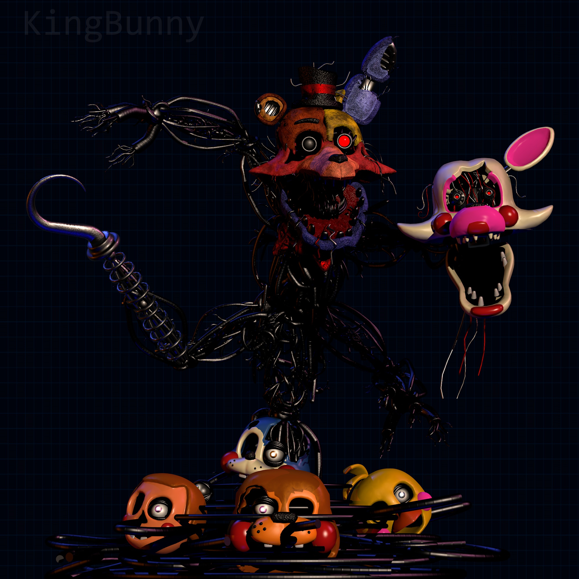 👑 BunZai ❄ on X: FNaF6 Concepts: Scraptrap ideas Base models: Scott  Cawthon - SteelWoolStudios Edits by me Made in Cinema4D R19 #fnaffanart # FNAF #HelpWanted #C4D #fivenightsatfreddys #freddyfazbear📷 #bonniefnaf  #lefty #puppet #fnaf6 #