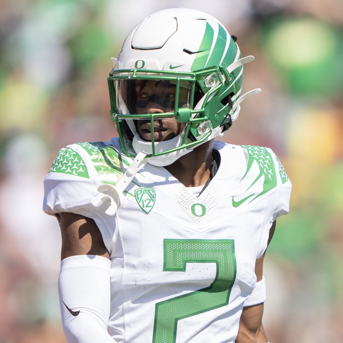 PFF_College's tweet photo. Mykael Wright since 2019:  

✅ 83.6 PFF grade (5th in the Pac-12) 
✅ 20 forced incompletions (1st) https://t.co/O513ABvfS3