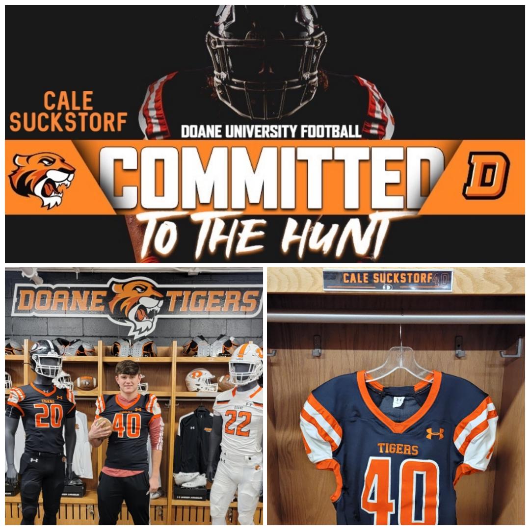csuckstorf_'s tweet photo. I am very happy to announce my commitment to the University of Doane to further my athletics and academics! Thank you Coach Bessler (@BesslerChris) @CoachBrauer @Coach_MDixon and Coach Fye (@DoaneTrack) of track for the opportunity to play collegiate sports! @TaraS0902 https://t.co/G1LWqj4U2q