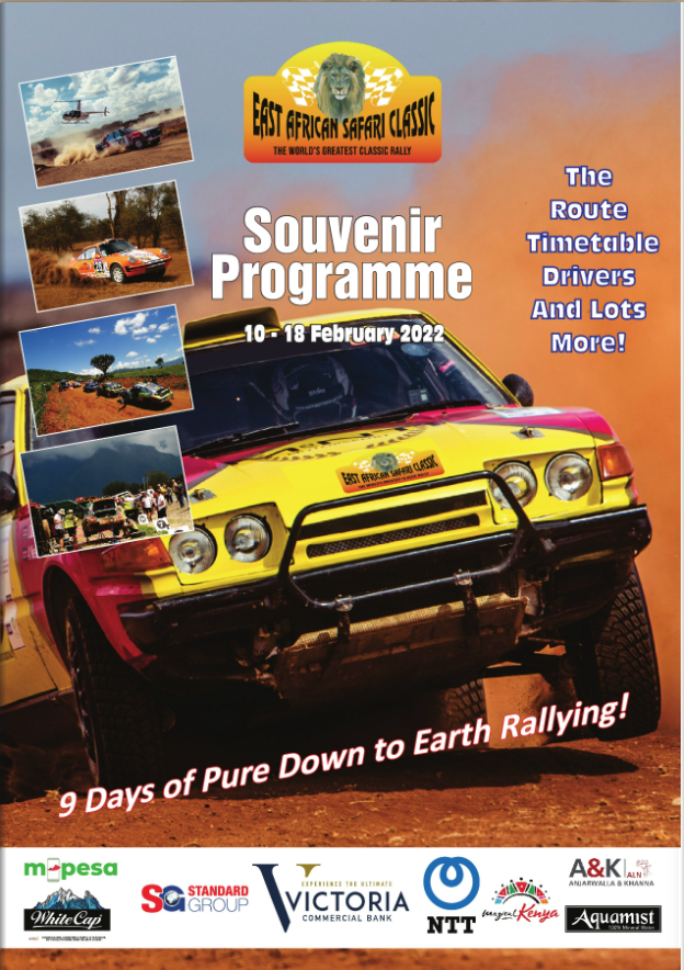 EastAfricanSC's tweet photo. Be sure to get the Souvenir Programme

https://t.co/q3MhM9gsuQ

#eastafricansafariclassic #eastafricansafariclassicrally #eastafricansafarirally #rally #wrc #madeinkenya #classicracing #classiccars #speed #adventure #endurance #passion #safari #kenya #twendeclassic https://t.co/Pyohac74Zy