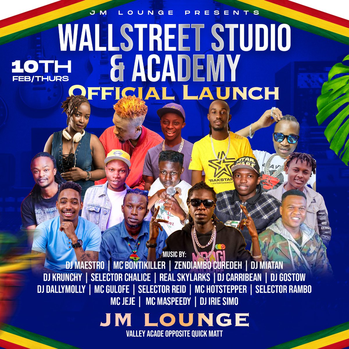 WallstreetEnte1's tweet photo. Once You Master The Dance They Change The Music.

 Wallstreet Invites Your For The Grand Launch Of Wallstreet Studios And Deejay Academy. Reggae Jamming At JM LOUNGE Lavington ,On The 10Th February 2021

#WallstreetEntertainment
#OfficialStudioDjAcademyLaunch
#10ThFebruary2022 https://t.co/22UzSgvc3o