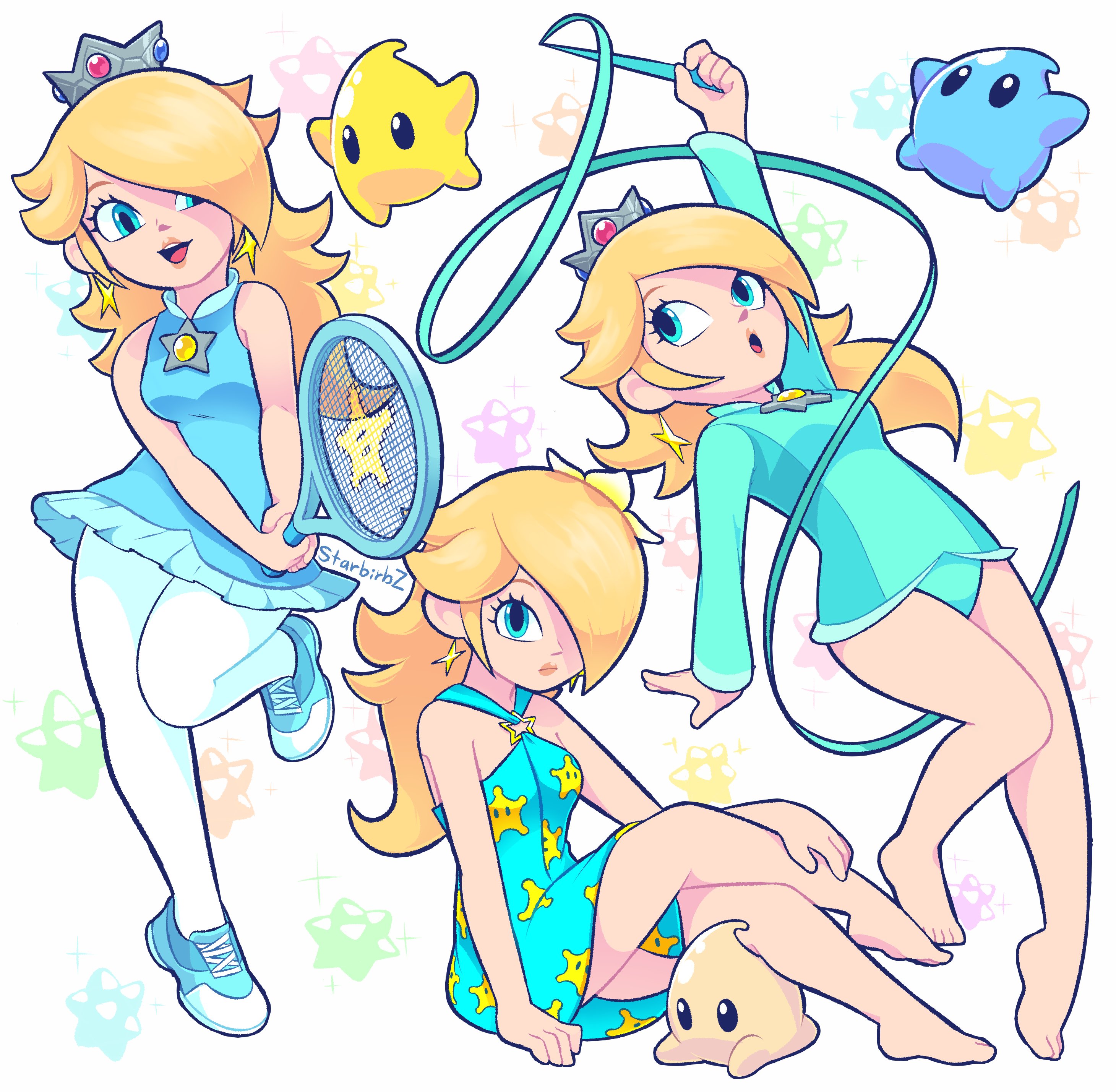 Some Rosalina outfits. 