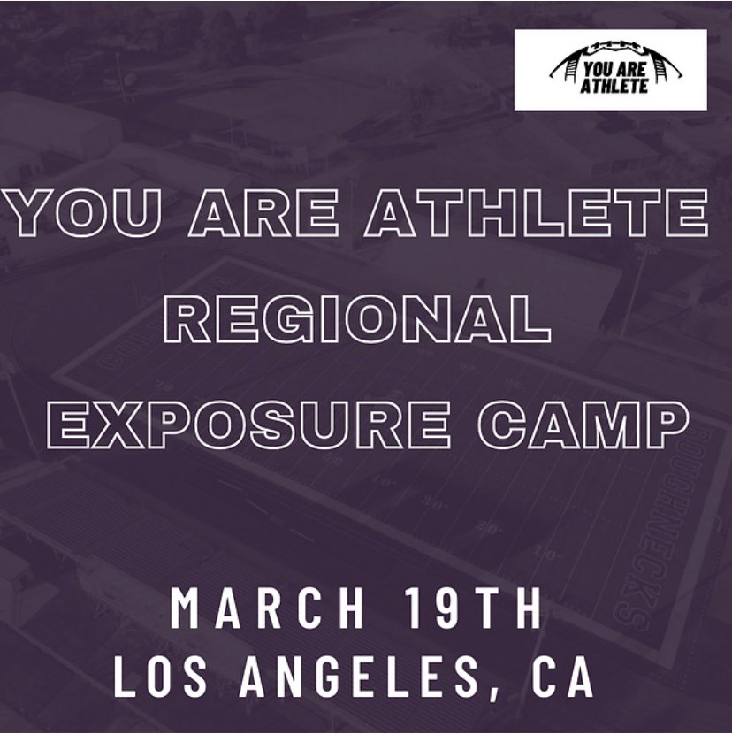 HassanR23's tweet photo. I’m glad to be invited to the @youareathlete exposure camp ready to get to it @JoshHallYAA @CoachMartinC @JoshPritchett12 @CoachWilliams22 https://t.co/p8U9478NMI