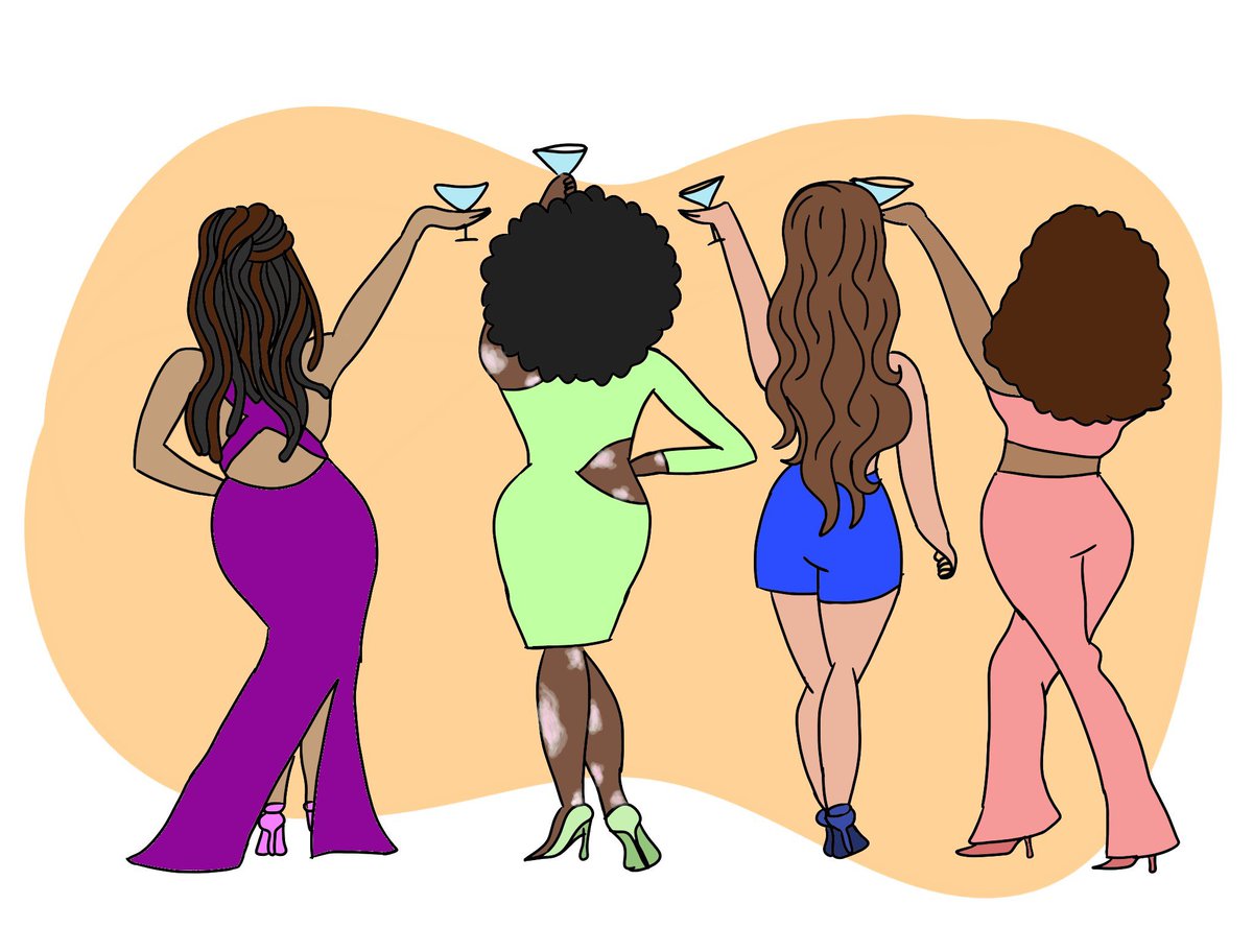 linndaquebrada's tweet image. Quando a Naiara voltar do paredão elas estarão assim: