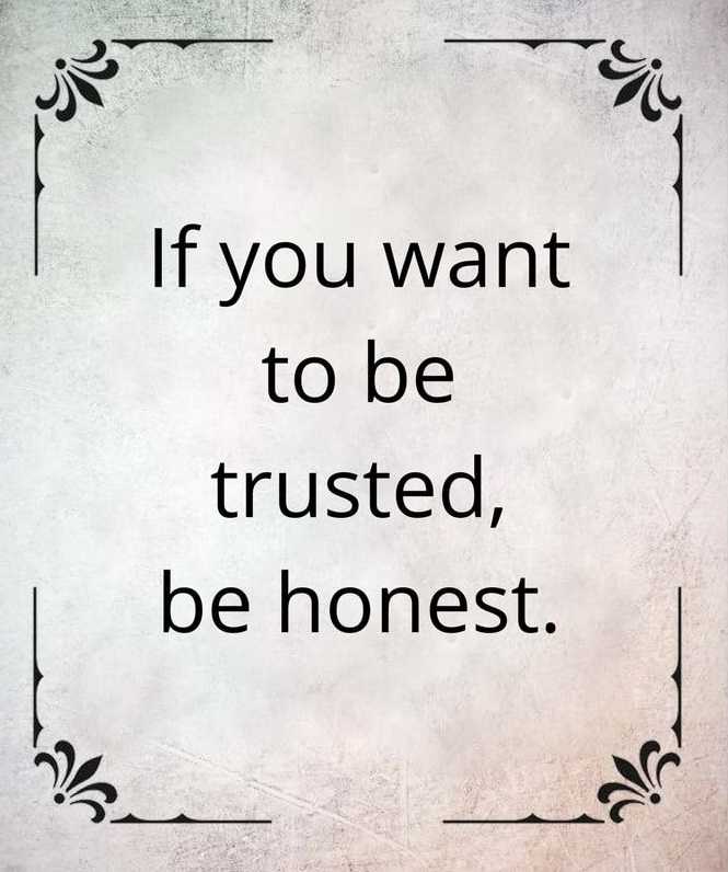 Without trust and integrity there can be no true leadership.