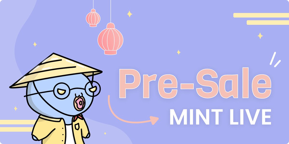 PRE-SALE IS NOW LIVE ✨

Remember to use our OFFICIAL website only