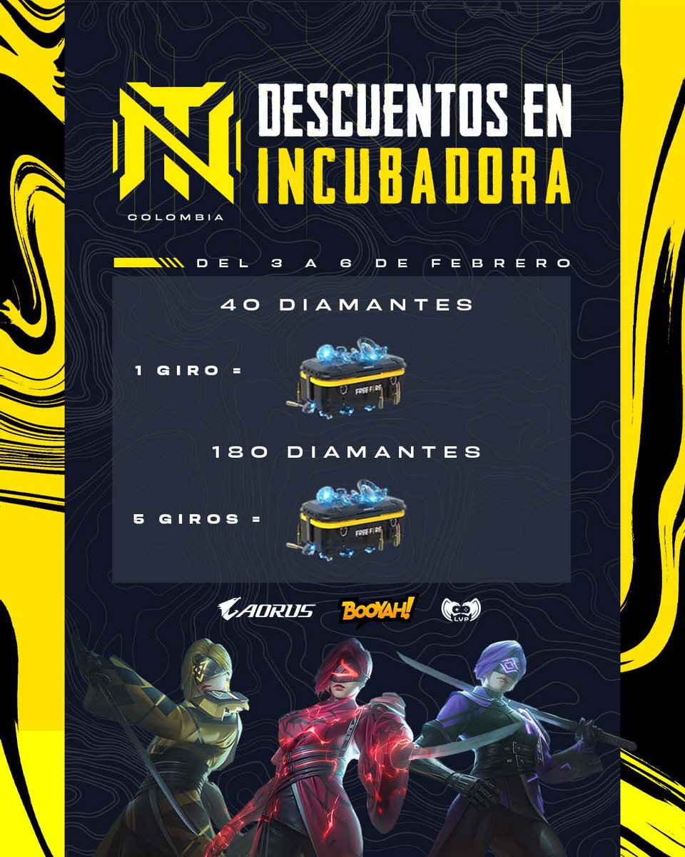 ¿Ya reclamaste el descuento de incubadora? 

Corre que el tiempo se acaba 🏃‍♀️🏃‍♂️💨

¡Cuéntanos en comentarios que tanta suerte tuviste!

#FFCol