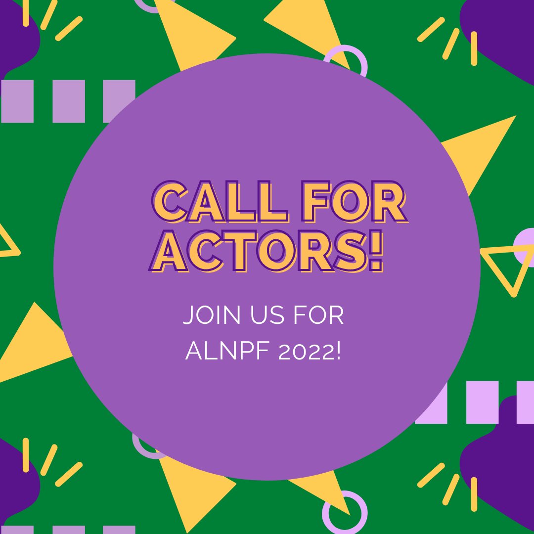 Call for Actors!! Teatro Vivo is proud to announce a call for Actors for the 2022 ALNPF!

Auditions will be held 02/28/22 &amp; 03/01/22. Check out the link in our bio for the official audition call. Break a leg! #teatrovivo #audition #atxactors

tinyurl.com/auditionsALNPF