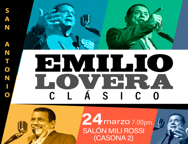 #Hoy #SanAntonio #Humor <a href="/emilioloveraof/">Emilio Lovera</a> en <a href="/Festi_Eventos/">Salón Mili Rosi</a> - 24Marzo - Hora 07:00pm - Producción: <a href="/LACOMEDIALOCAL/">La Comedia Local</a> - Entradas: Maketicket