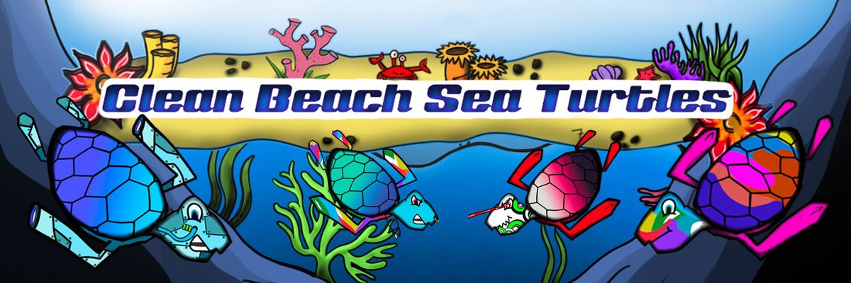 Clean Beach Sea Turtles🏝 tweet media