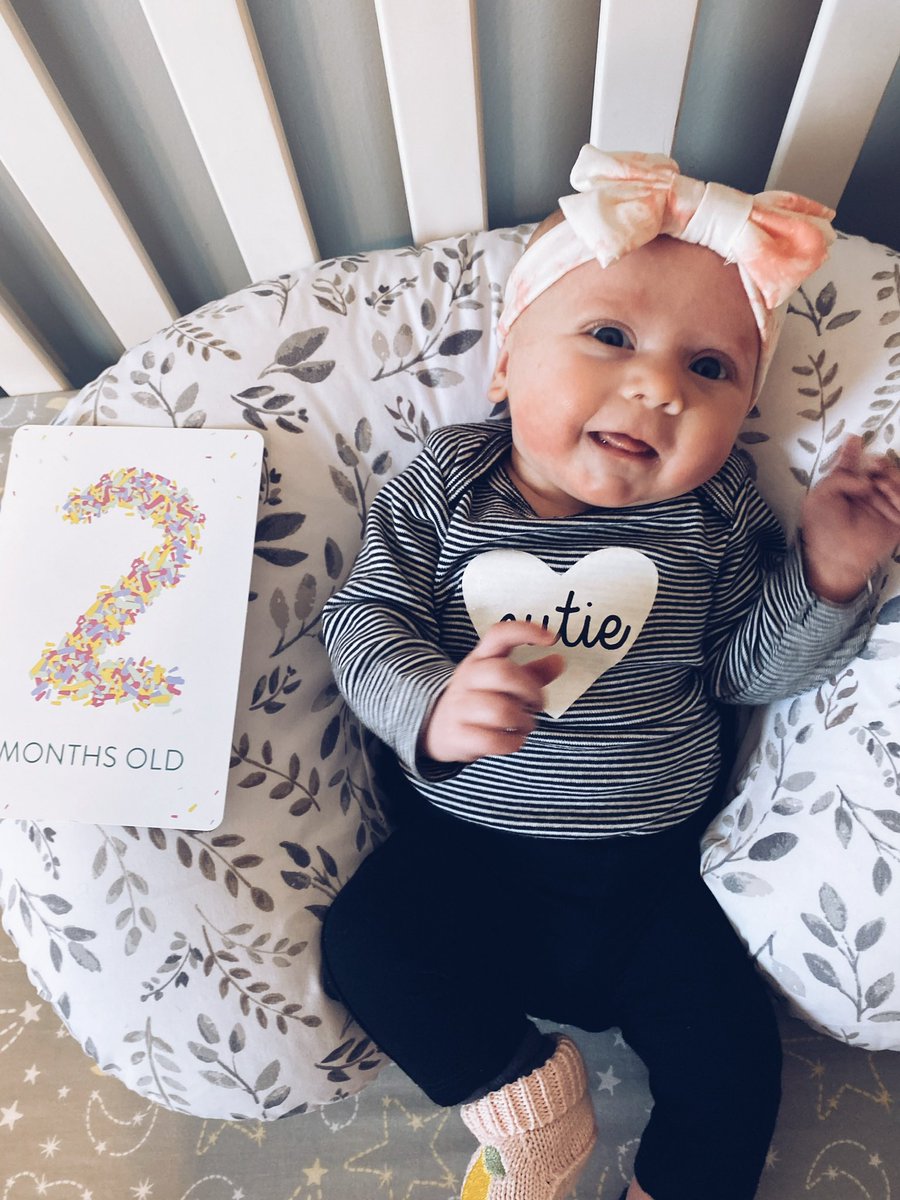 RespectSMGomez's tweet photo. I can’t believe Baby Cam is two months old today! She is so smiley these days. Her smile is my absolute favorite &amp; I never want these moments to end. I couldn’t imagine life without her. 🥺😍💖 https://t.co/IT9wnvndBg
