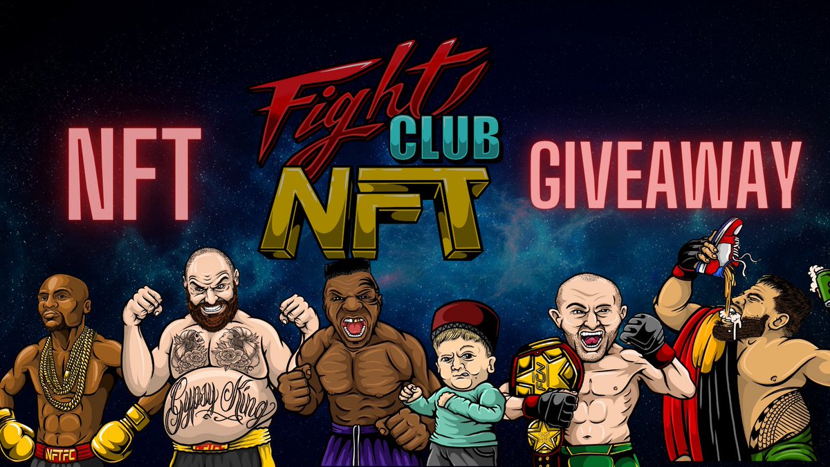 fightclubnft_'s tweet photo. NFT $ETH drop

10,000 will be minted

3 lucky winners will get a free NFT

Post your ETH wallet address, retweet and follow to WIN

Winners will be announced in 72 hours. https://t.co/Z07ZMKD1Ze