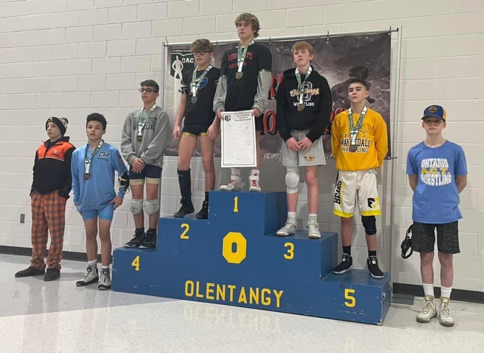 Congrats to Preston Schuler who is headed to the middle school OAC State meet after placing 3rd today at districts!  Way to go Preston!